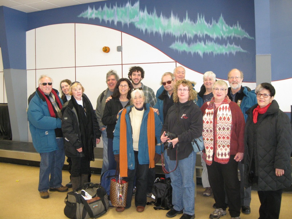 GroupPhoto_IMG_6805 Karen 2013 Final aurora group photo at the Churchill airport.