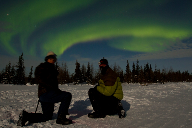 Photography of the northern lights has become a passion in the north. Brad Josephs photo.