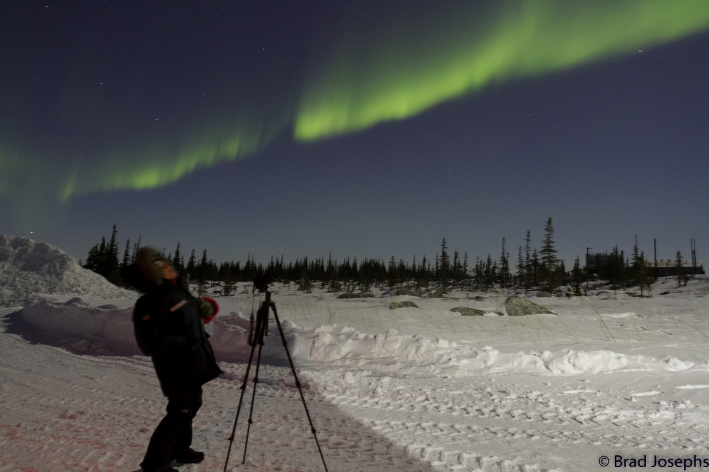 Natural Habitat traveler in Churchill, Manitoba