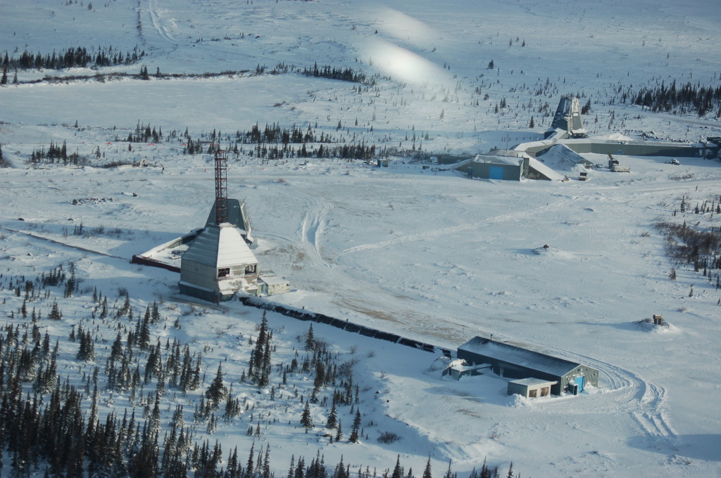 Churchill rocket range.