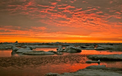 Churchill Sunday Photo – Hudson Bay Sunrise