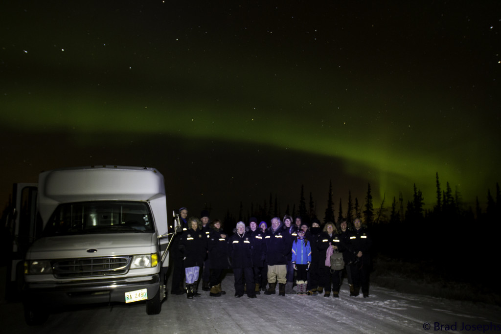 northern lights natural habitat adventures in Churchill, Manitoba