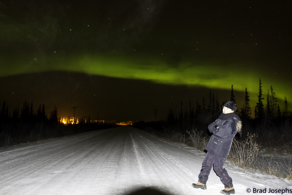 northern lights in Churchill, Manitoba