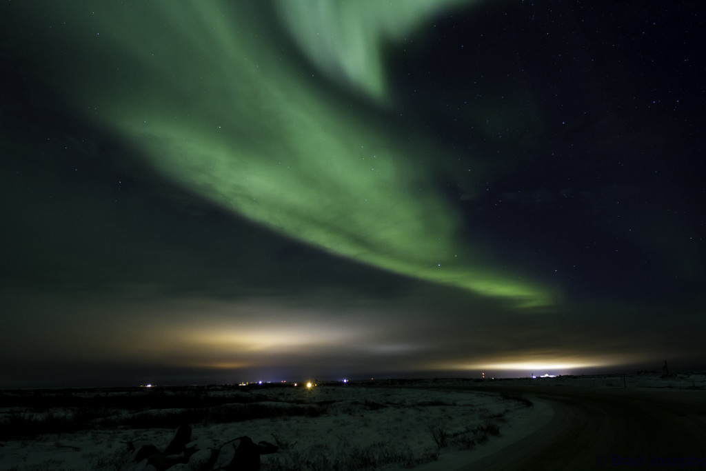 Northern lights in Churchill