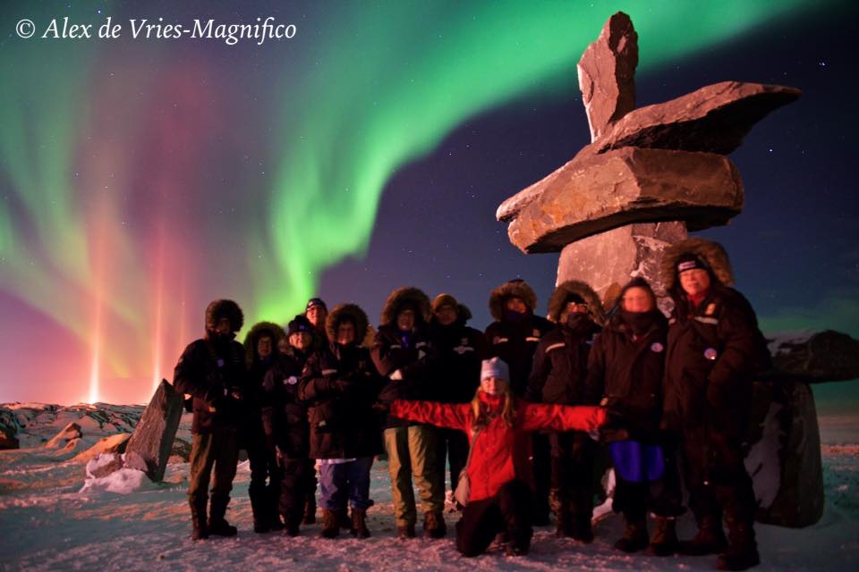 Northern lights in Churchill, Manitoba