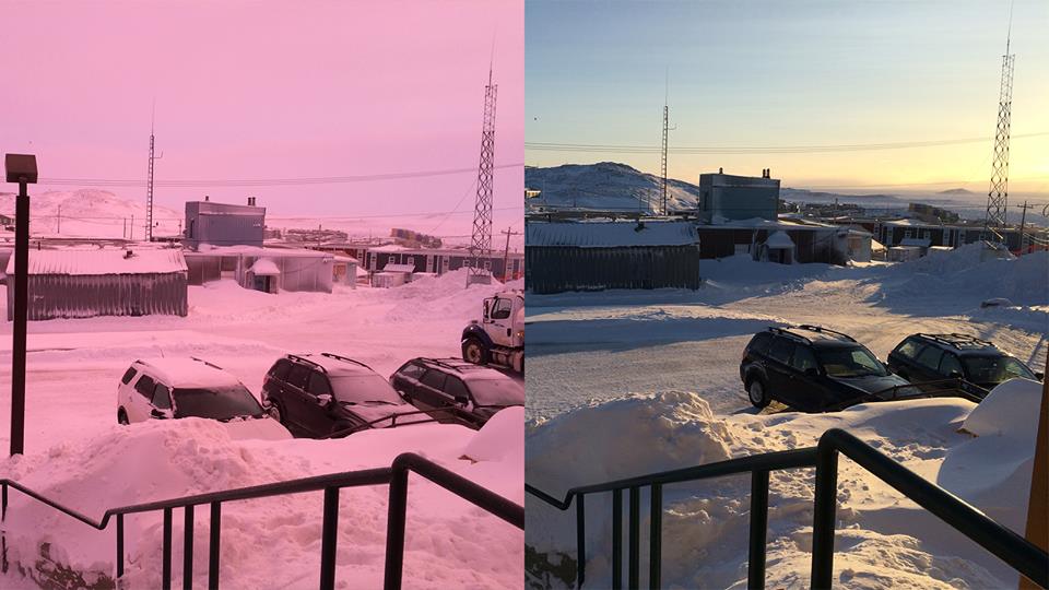 Iqualuit re glow nunavut