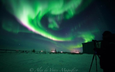 Aurora Photo From Churchill – Red Sky at Night