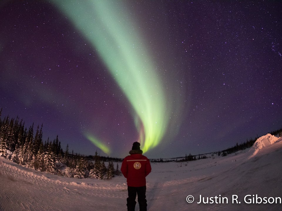 northern lights in Churchill, Manitoba