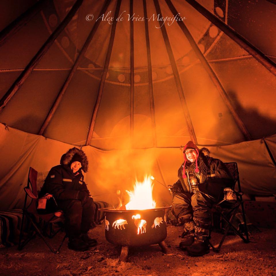 Wapusk Adventures tee pee churchill, Manitoba