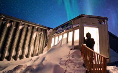 Three Aurora Borealis Images from Churchill