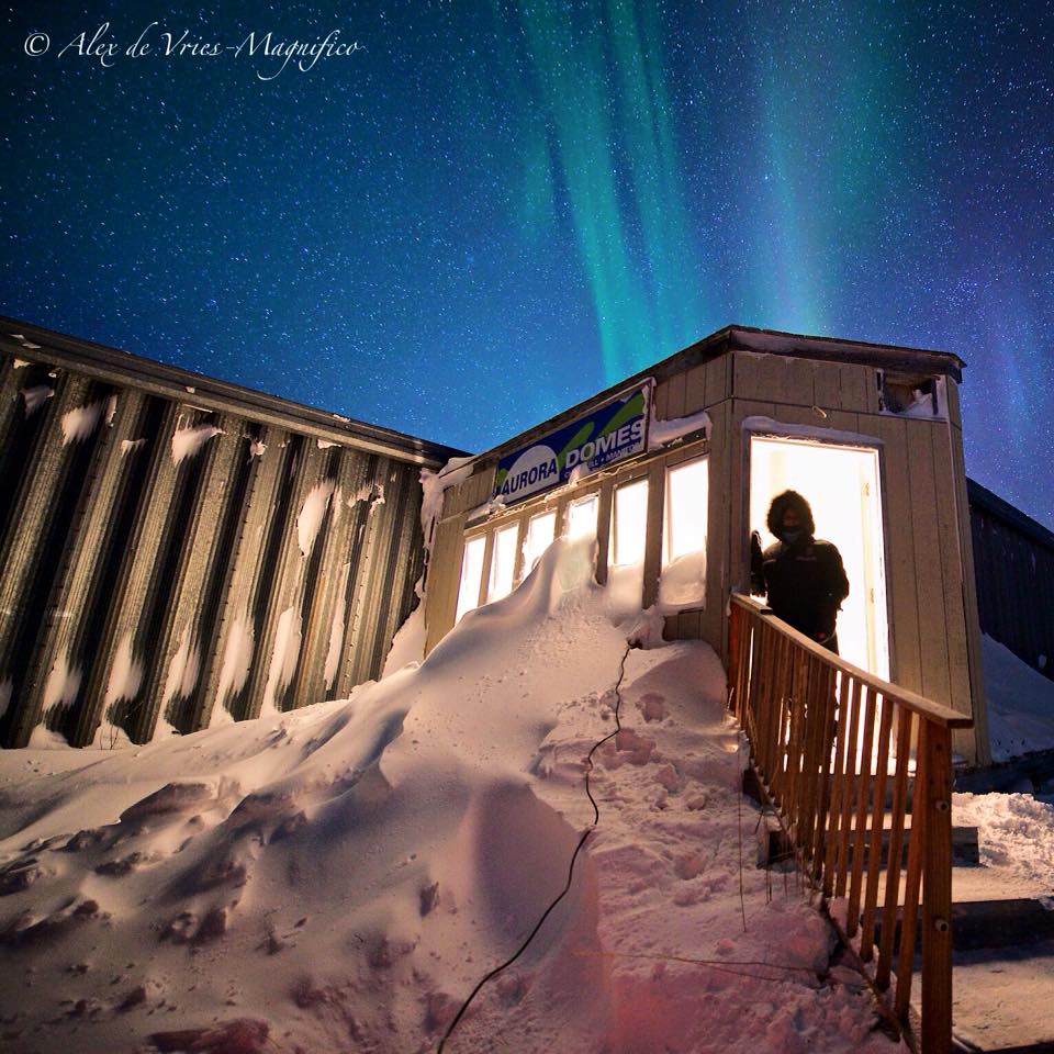 Aurora Domes Churchill Manitoba