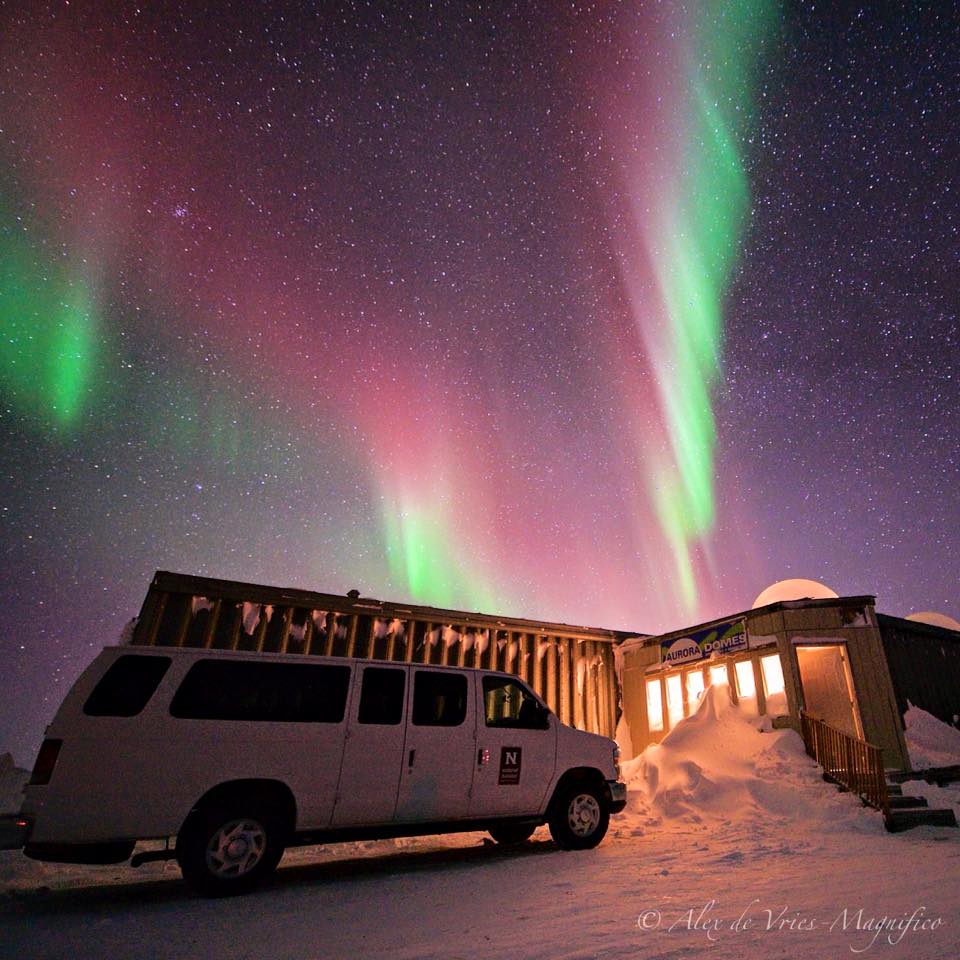 northern lights in Churchill