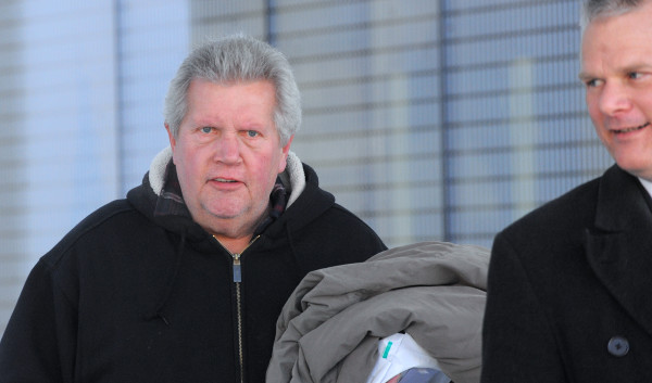  Andrew J. Zarauskas of Union, N.J. (left) was convicted of smuggling narwhal tusks into the US from Canada. Gabor Degre | BDN photo.