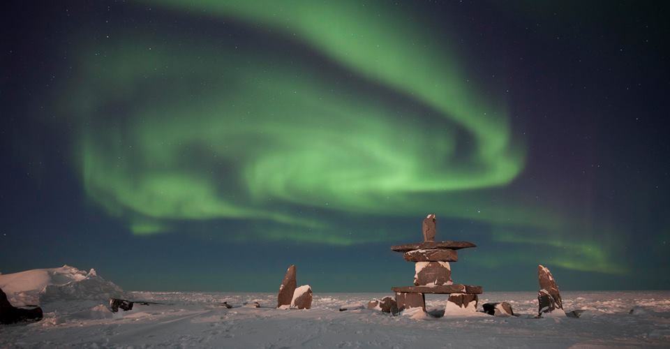 northern lights in Churchill