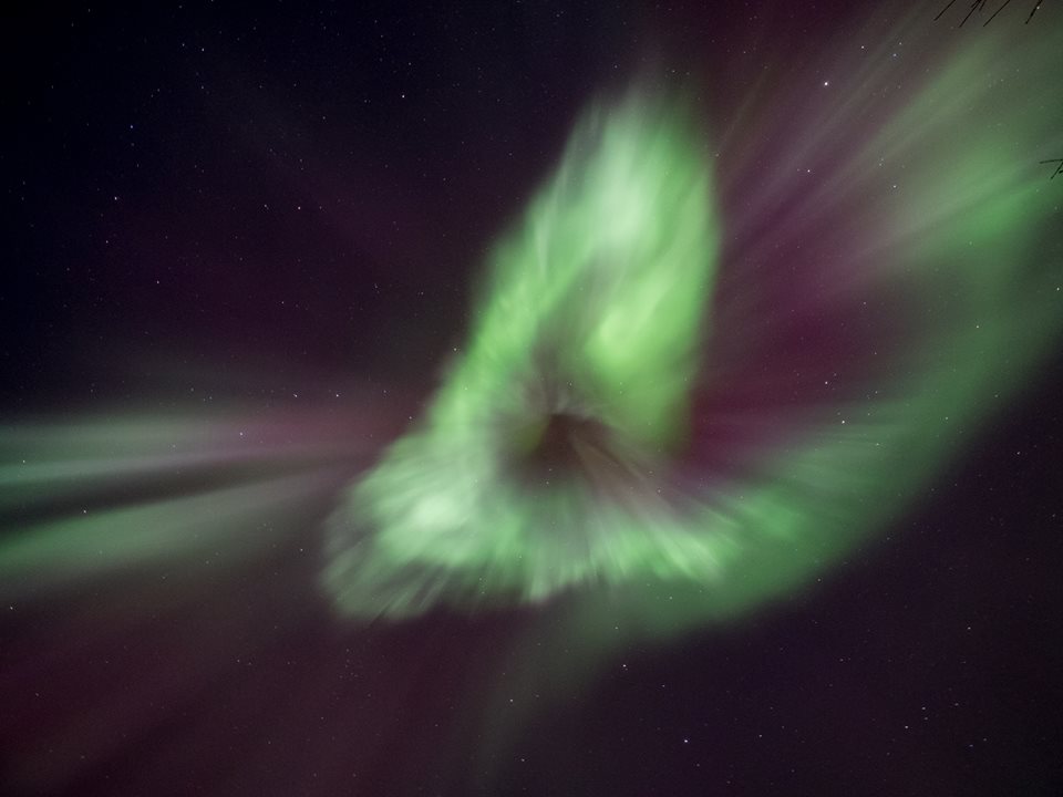 northern lights in Churchill, Manitoba