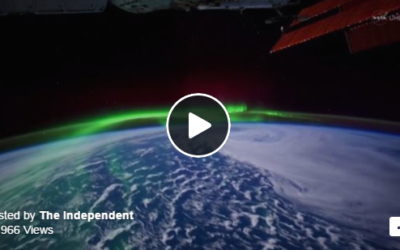 Spectacular Northern Lights from Deep Space