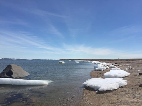 hudson Bay in Churchill, Manitoba