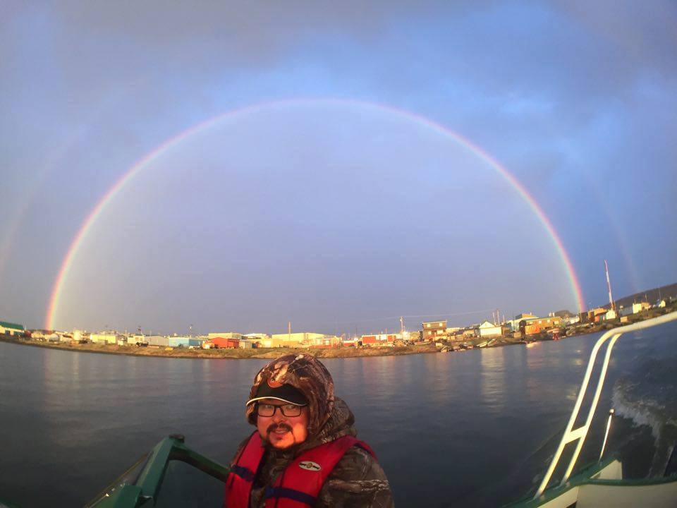 Kugluktuk, Ninavut rainbow image