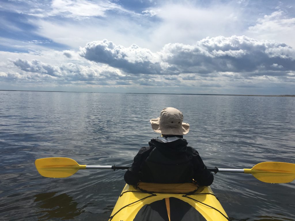 kayaking in Churchill River