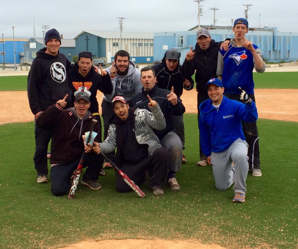 Churchill Canada Day softball champs