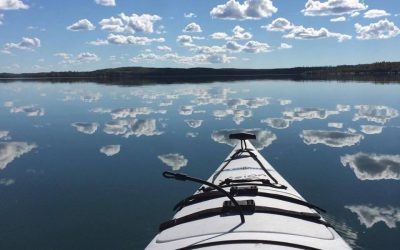 Arctic Northern Photo – Kayak Cloud Dreams