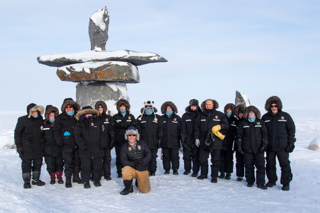 Nat Hab group in Churchill