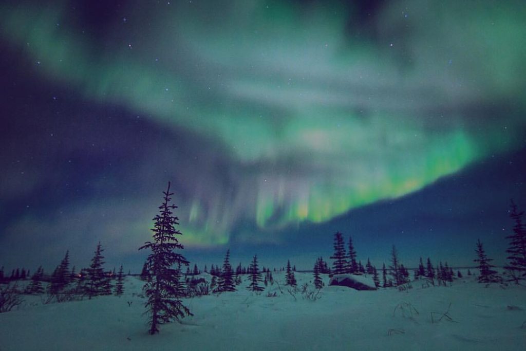 Northern lights churchill, Manitoba