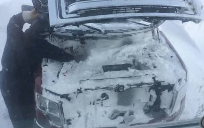 Churchill Blizzard Finally Subsides