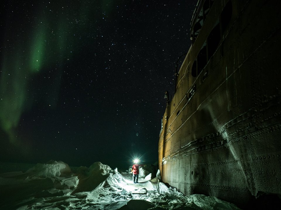Ithaca and northern lights churchill, Manitoba
