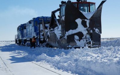 Train Finally Arrives in Churchill