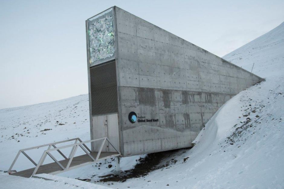 Global seed vault Svalbard Island Norway