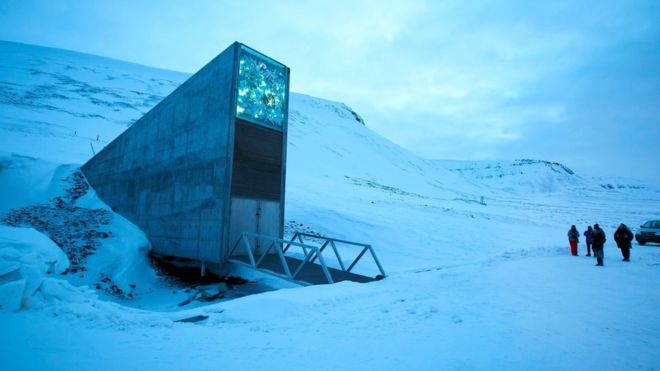 Global seed vault Svalbard Norway