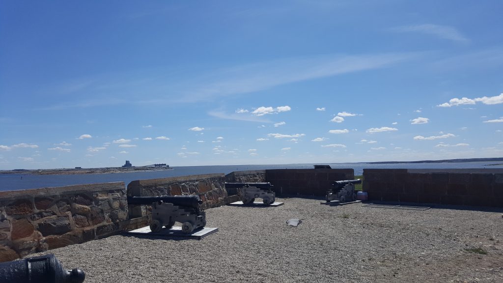 Fort Prince of Wales cannons.