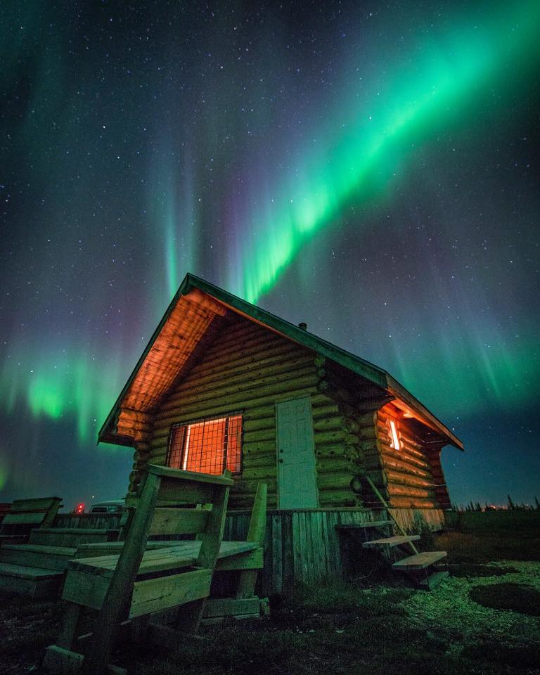 Aurora Borealis in Churchill, Manitoba