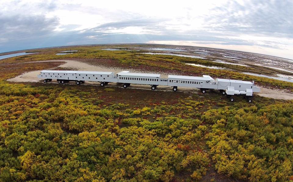 Tundra lodge in Churchill
