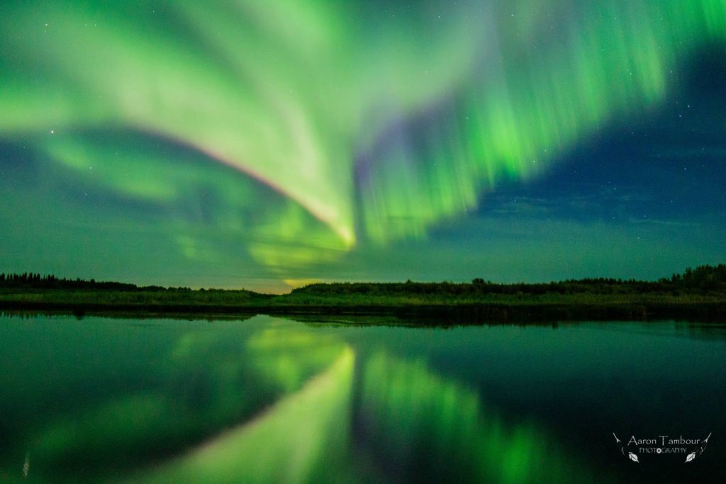 Hay River NWT northern lights