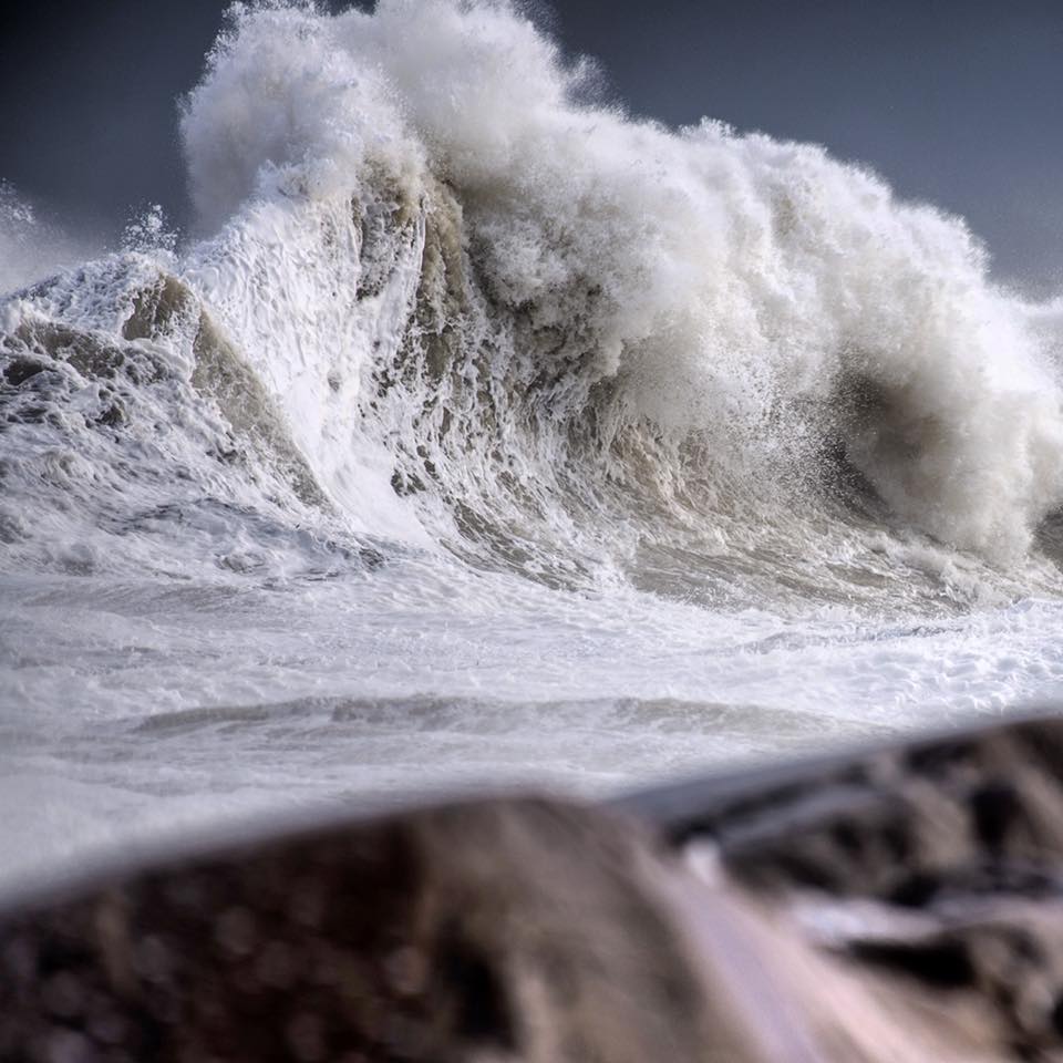 Hudson Bay waves Churchill