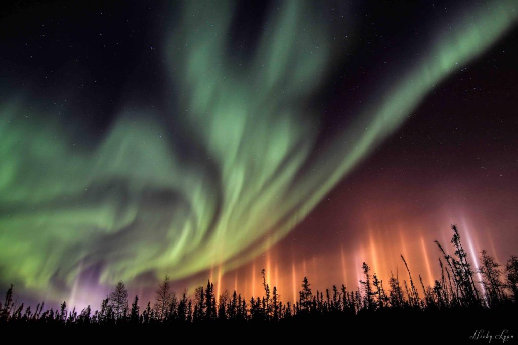 northern lights Canada