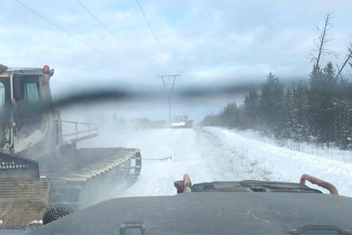 Ice road to Churchill