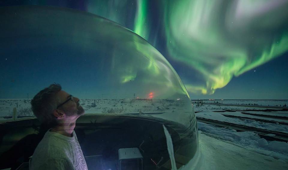 northern lights in Churchill