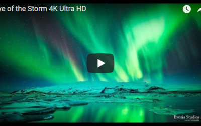 Northern Lights Storm in Iceland