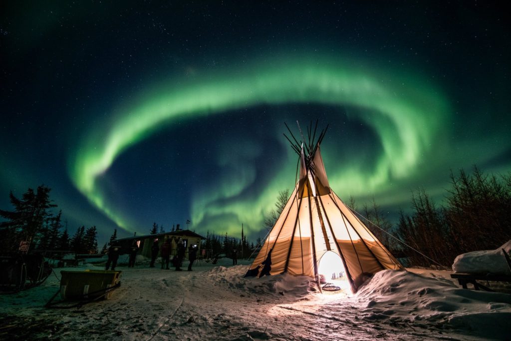 aurora borealis churchill