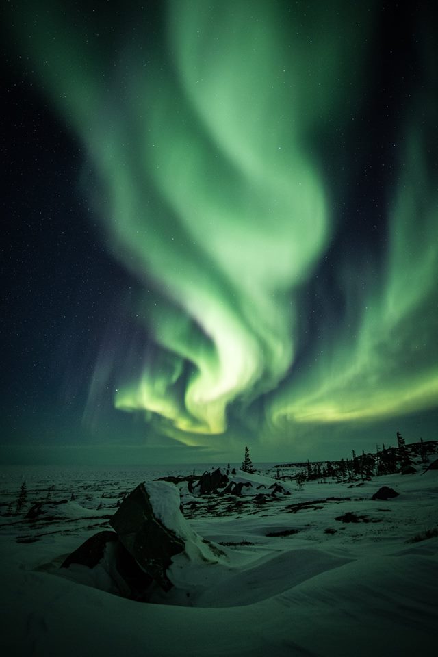 Churchill aurora borealis