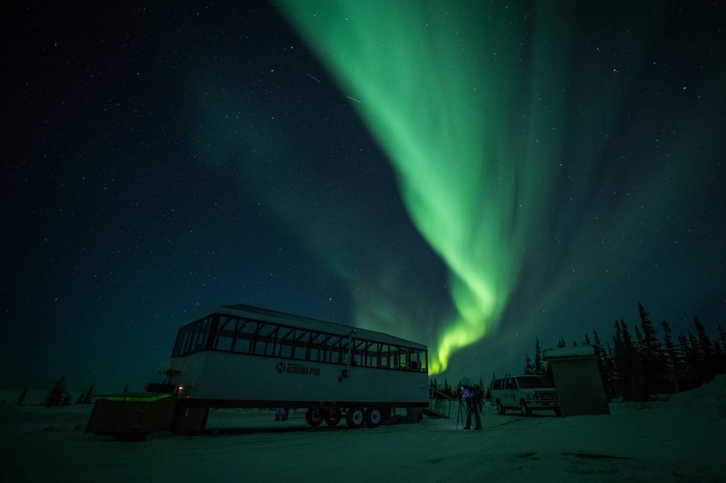 Churchill aurora borealis