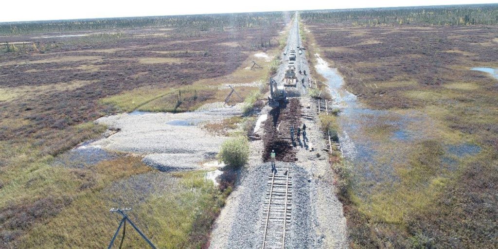 Hudson Bay Line in Manitoba