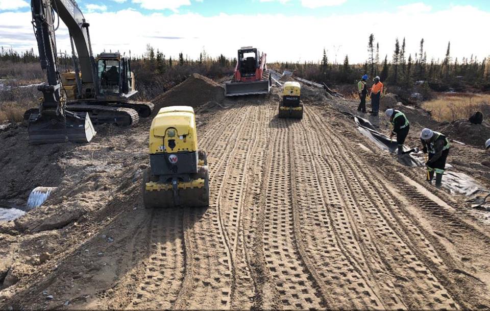 Hudson bay line washout