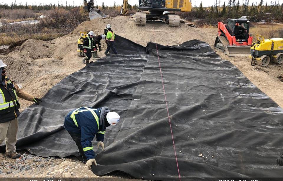 Arctic Gateway Hudson Bay line washout