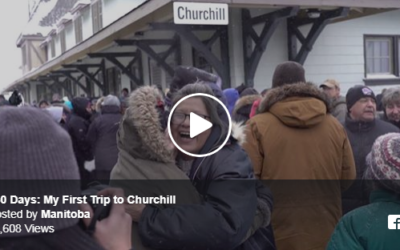 Train Back In Churchill After 560 Days – Video