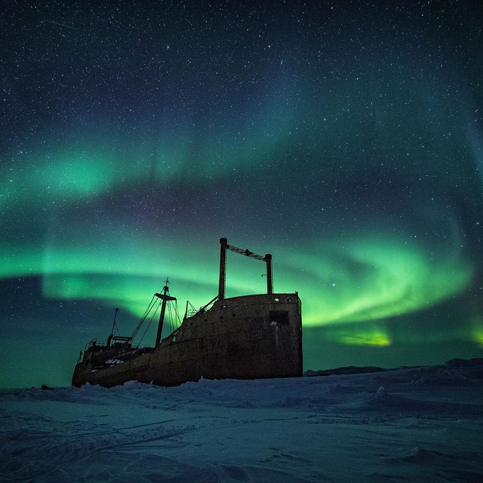 Northern lights in Churchill